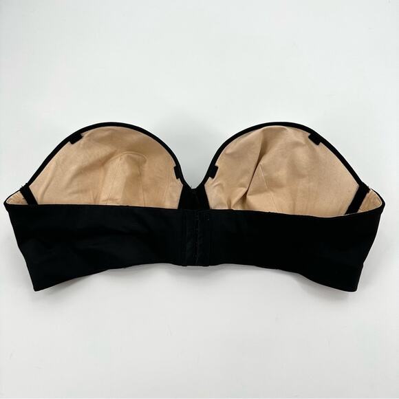 Victoria’s Secret Biofit Strapless Bra in black Size 40C - Picture 3 of 5